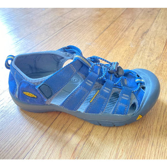 Big Kids' Newport H2 Blue Sandals Summer Favorite 4us - Picture 8 of 9